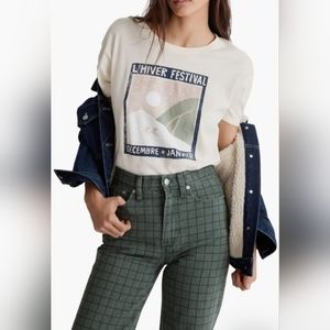 Madewell L'hiver Softfade Cotton Oversized Tee